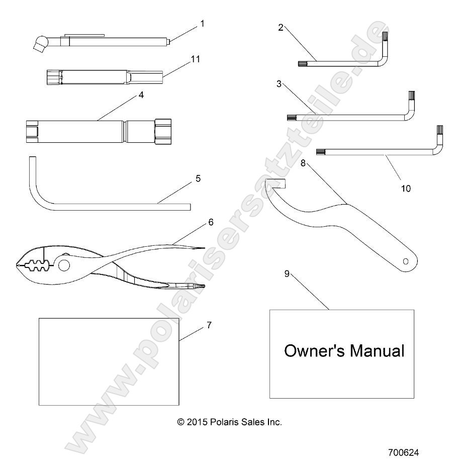 REFERENCE, OWNERS MANUAL AND TOOL KIT