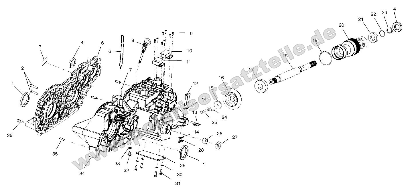 Gearcase (Cases and Snorkel)