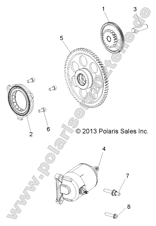 Engine, Starter Drive