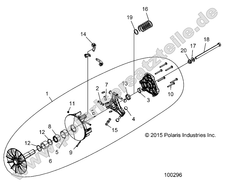 Drive Train, Clutch, Primary