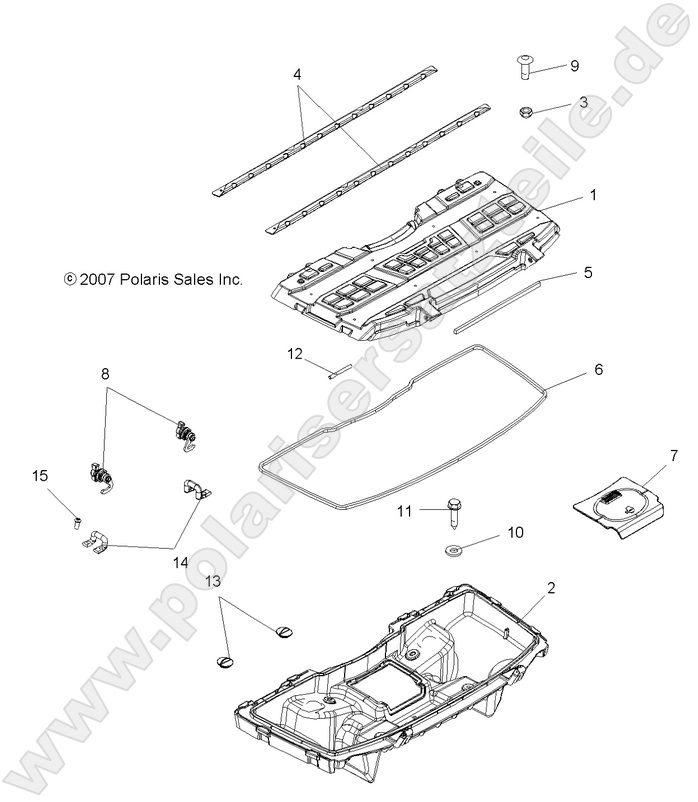 BODY, FRONT STORAGE BOX