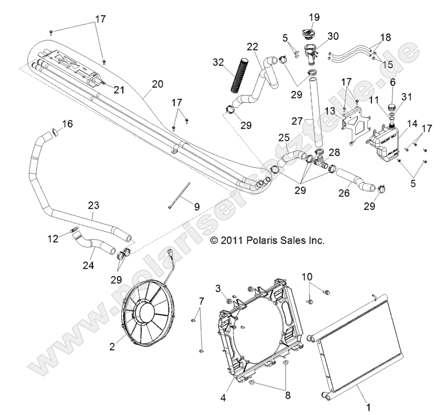 ENGINE, COOLING SYSTEM