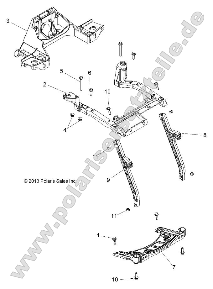 Body, Front Rack Support