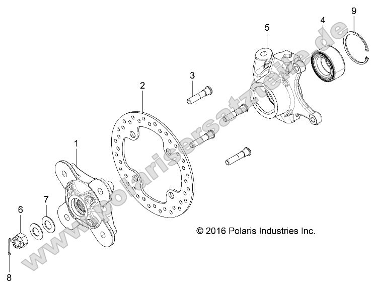 Suspension, Front Carrier