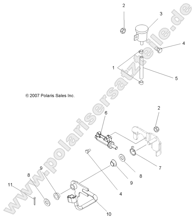 BRAKES, BRAKE PEDAL and REAR MASTER CYLINDER