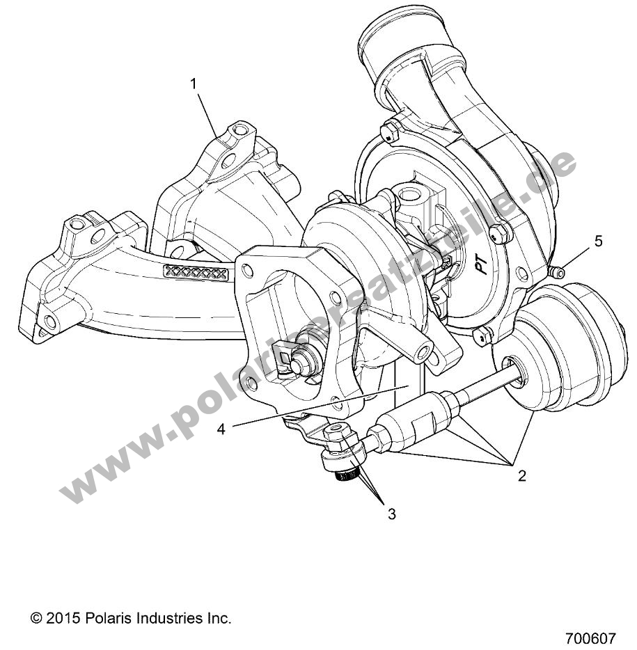 ENGINE, TURBO CHARGER