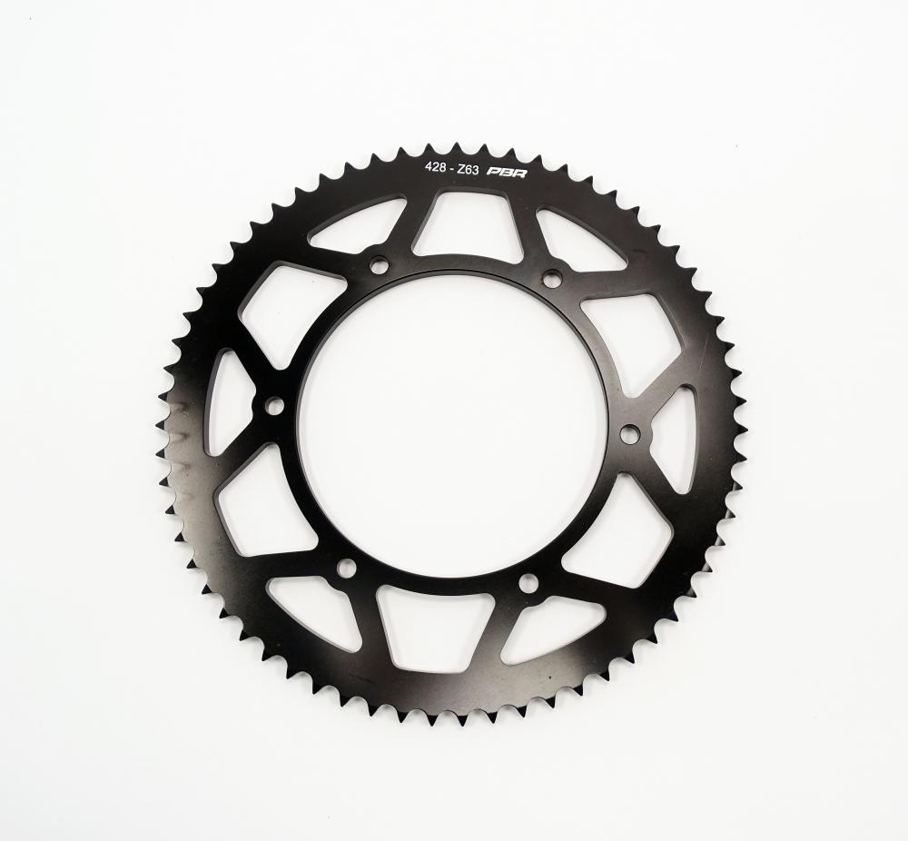 Fantic_Original_Kettenrad_Aluminium_schwarz_hinten___428___63__08136005 Fantic Original Kettenrad Aluminium schwarz hinten - 428 - 63