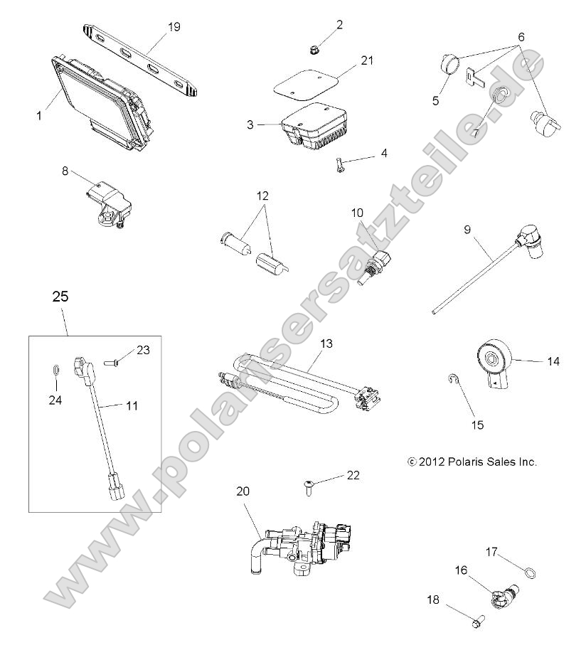 Electrical, Switches, Sensors, ECU and Control Modules