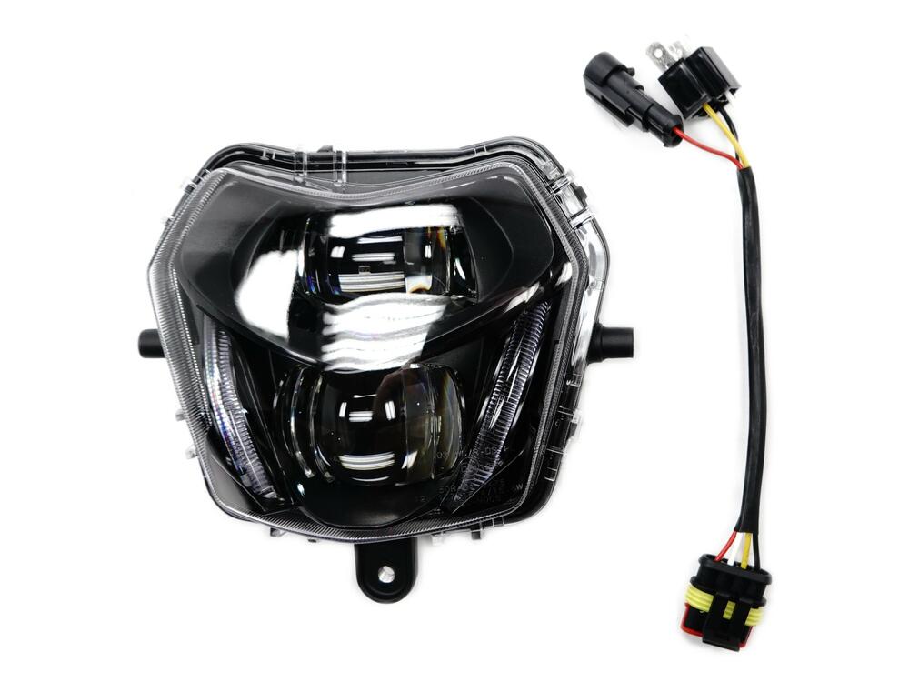 TMP-Umruestset-mit-Adapterkabel-und-Fantic-LED-Scheinwerfer-Fantic-10296 TMP Umrüstset mit Adapterkabel und Fantic LED Scheinwerfer - Fantic XEF / XMF 125 Performance