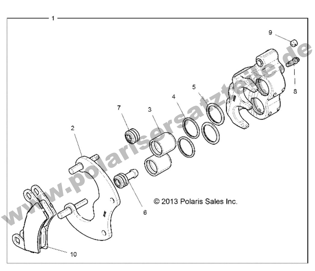 BRAKES, REAR CALIPER