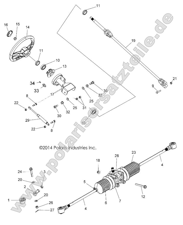 Steering, Steering Asm.