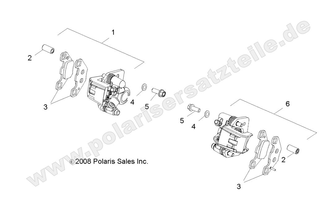 BRAKES, CALIPER, FRONT