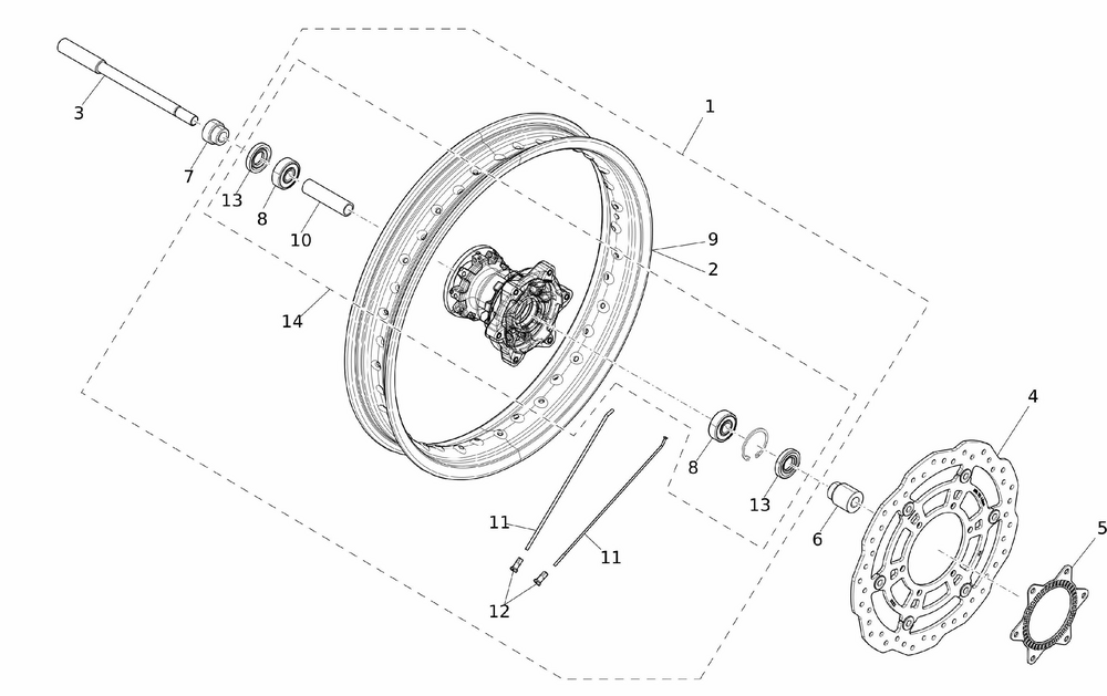 55733_0Plde5Ls8MFson Vorderrad für VIN ab ZFMCA500FLU000545