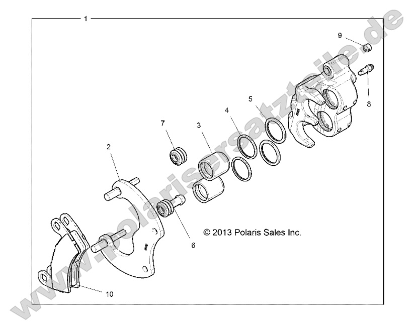BRAKES, REAR CALIPER