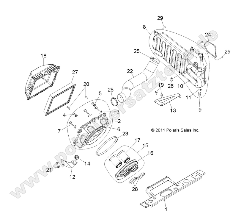 ENGINE, AIR INTAKE SYSTEM