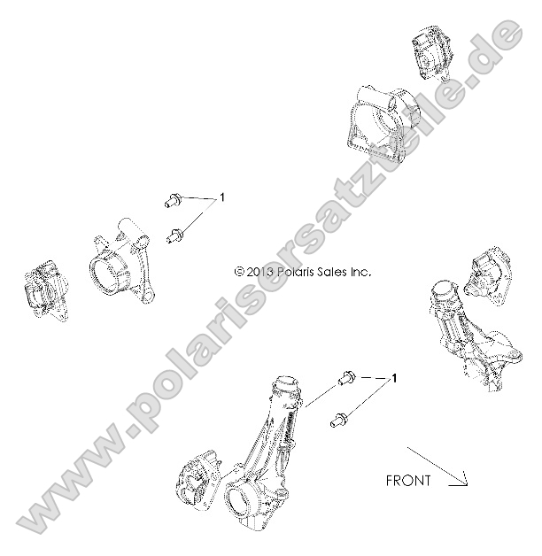 Brakes, Caliper Mounting