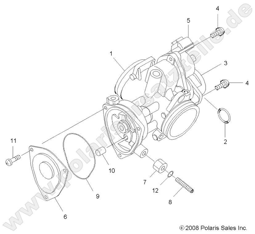 ENGINE, THROTTLE BODY