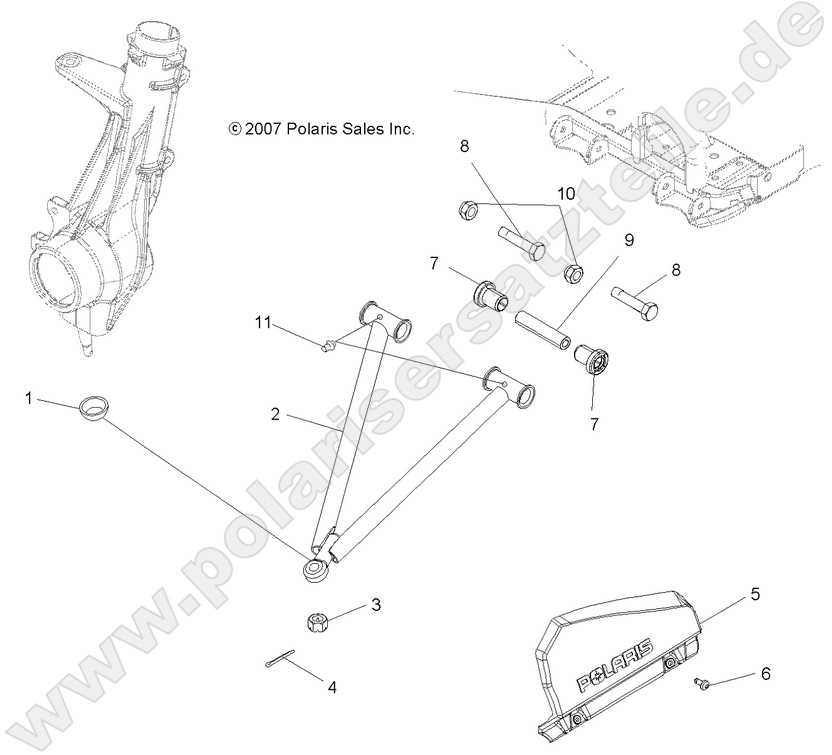 SUSPENSION, A-ARM and STRUT MOUNTING