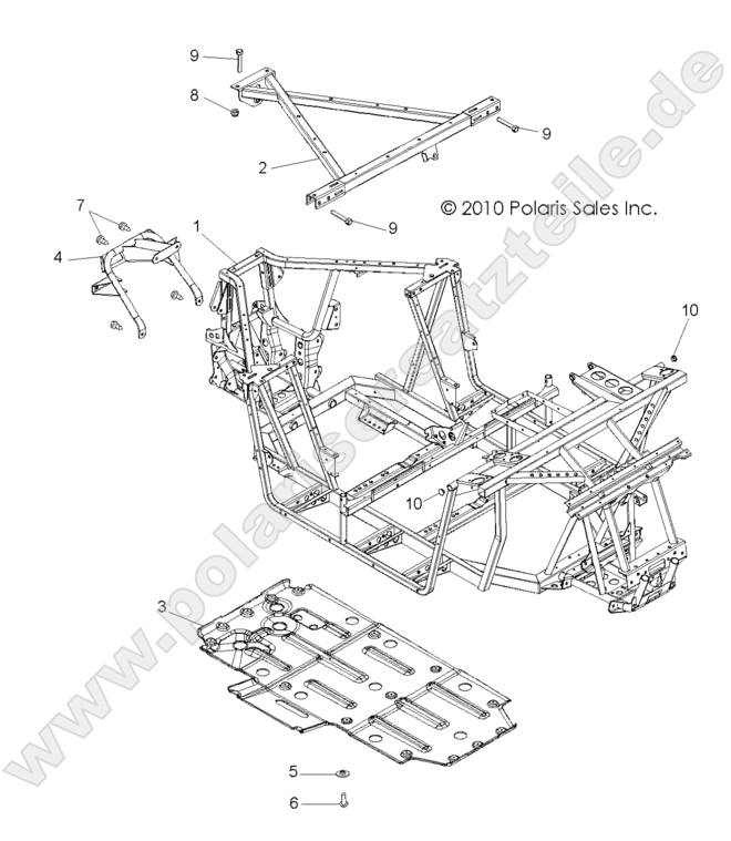 CHASSIS, MAIN FRAME and SKID PLATE