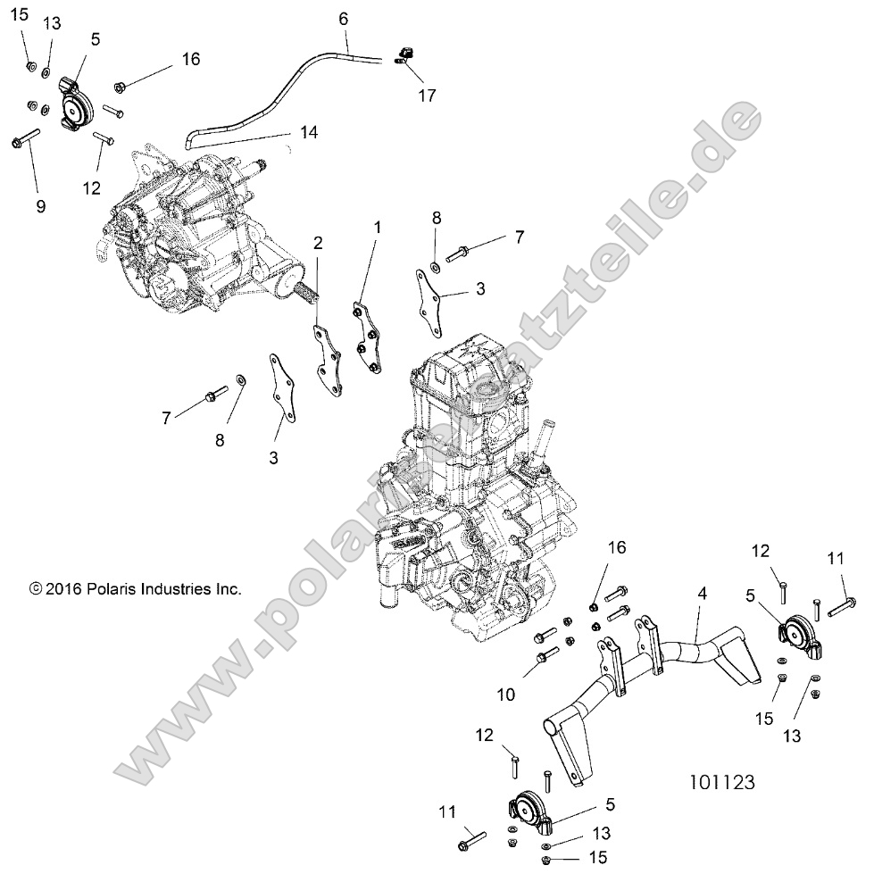 Engine, Engine and Transmission Mounting
