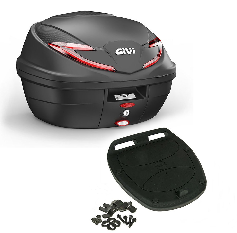 Givi Monolock Topcase B360 N2 - 36 Liter - schwarz - inkl. Montagekit