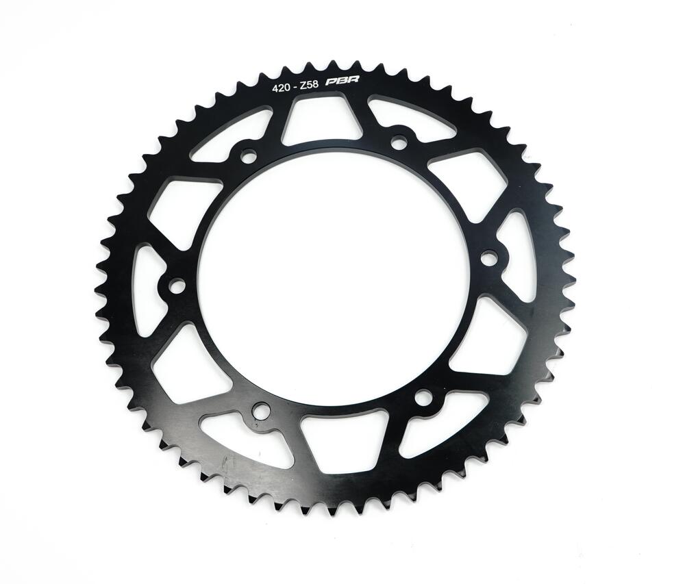 Fantic-Kettenrad-hinten-schwarz-420-Z58-05106005 Fantic Original Kettenrad Aluminium schwarz hinten - 420 Z 58 - 05106005