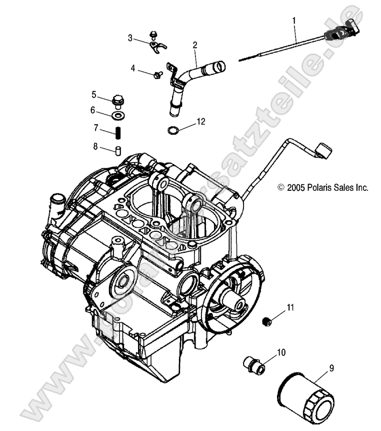 DIPSTICK and OIL FILTER