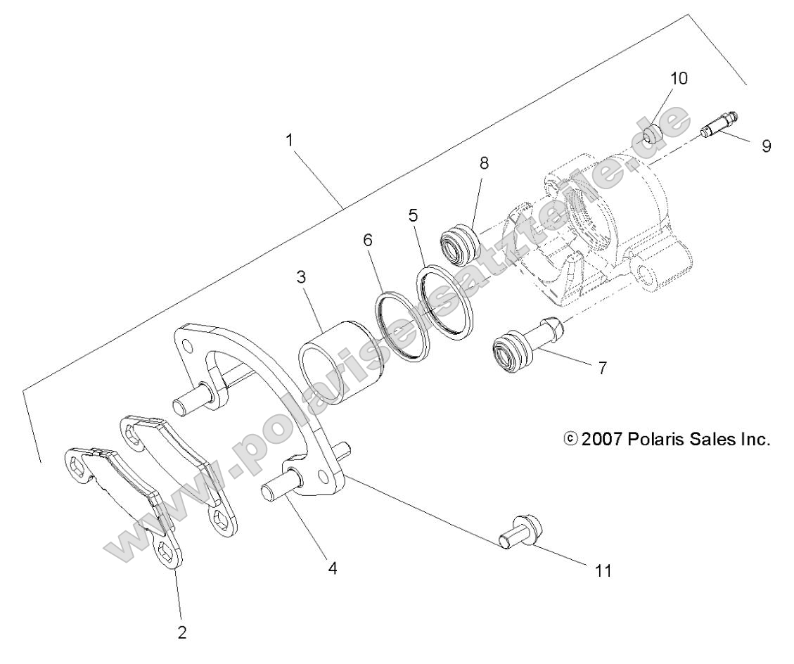 Brakes, Rear Caliper