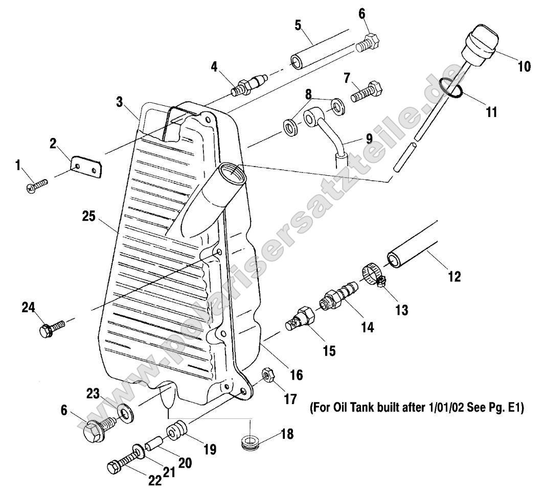 Oil Tank (if built before 1/01/02)