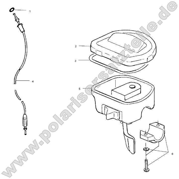 Controls - Throttle Asm/Cable