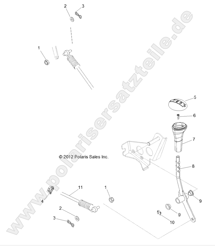 DRIVE TRAIN, GEAR SELECTOR