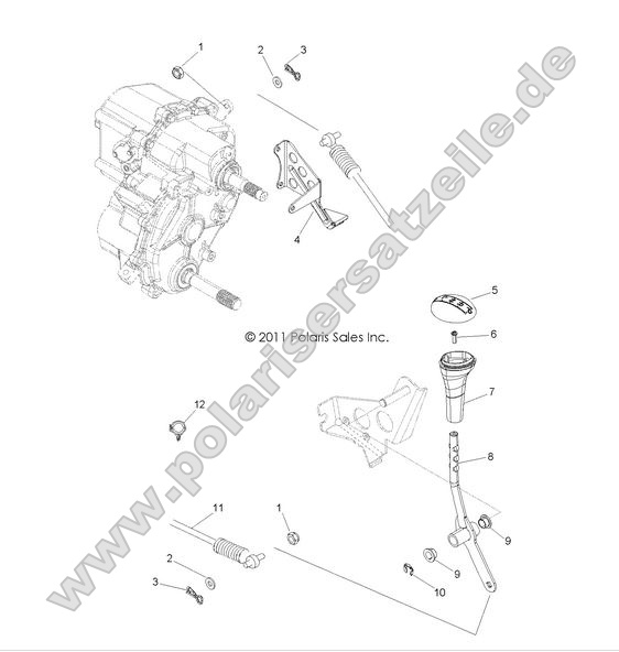 DRIVE TRAIN, GEAR SELECTOR