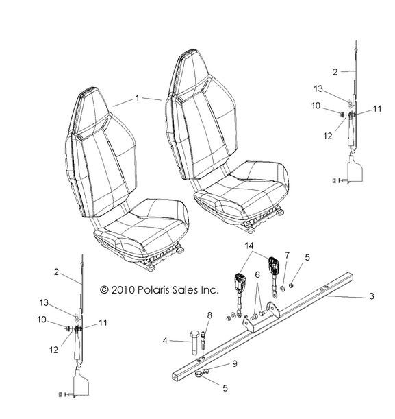 BODY, SEAT MOUNTING and BELTS
