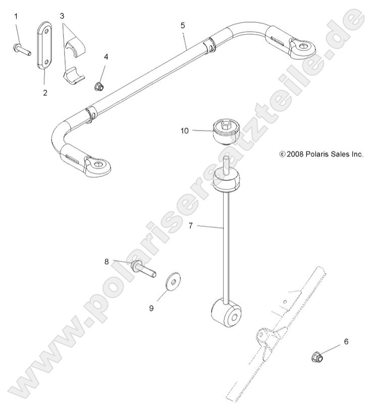 SUSPENSION, STABILIZER BAR