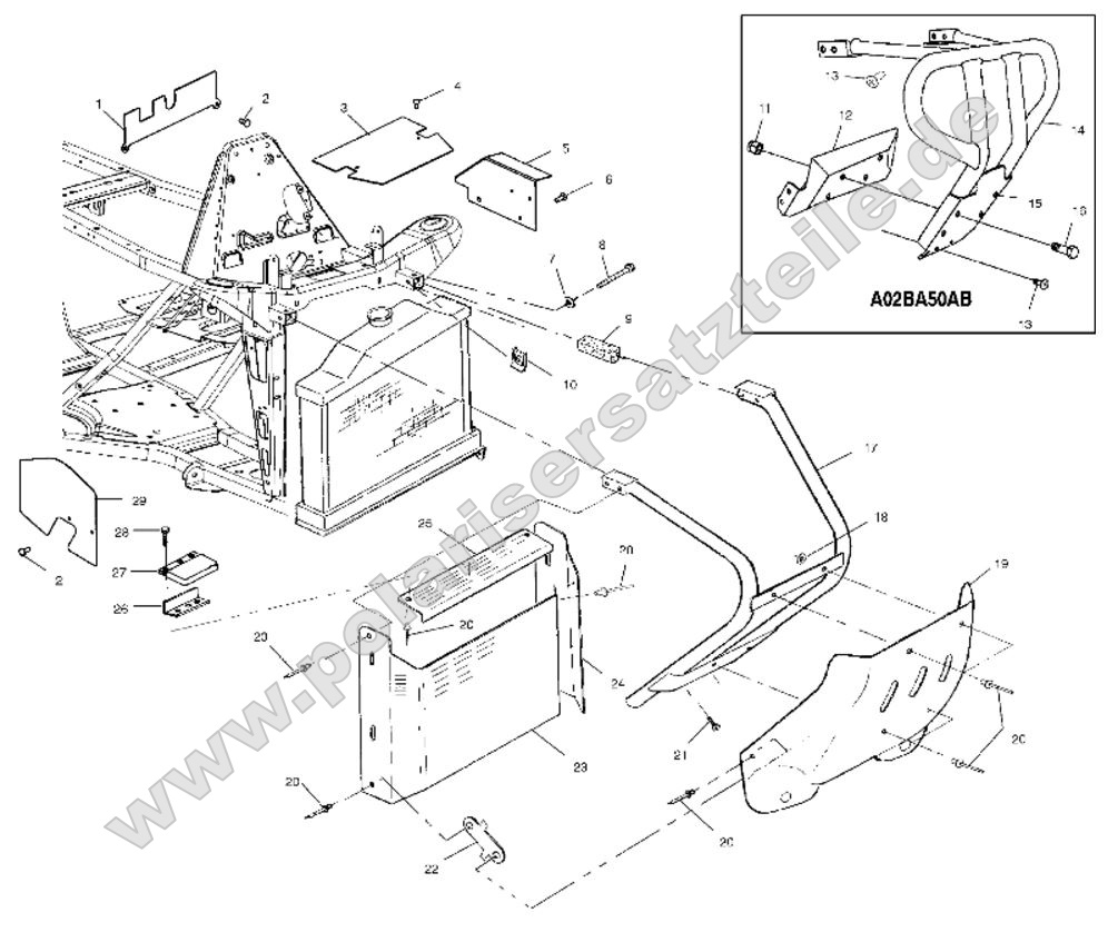Front Bumper and Shields