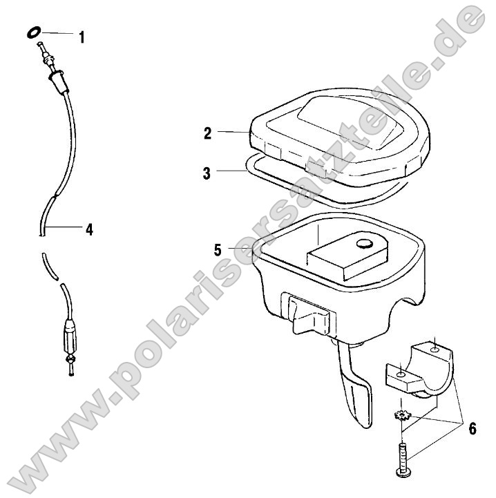 Controls - Throttle Asm./Cable