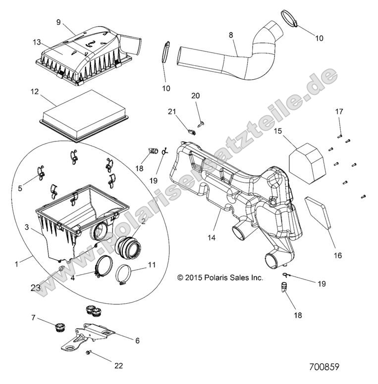 ENGINE, AIR INTAKE SYSTEM