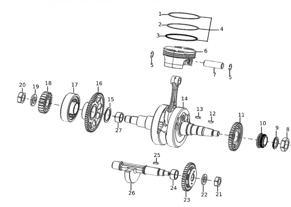 52521_458ihsKLSVxWAYq Kurbelwelle / Ausgleichswelle