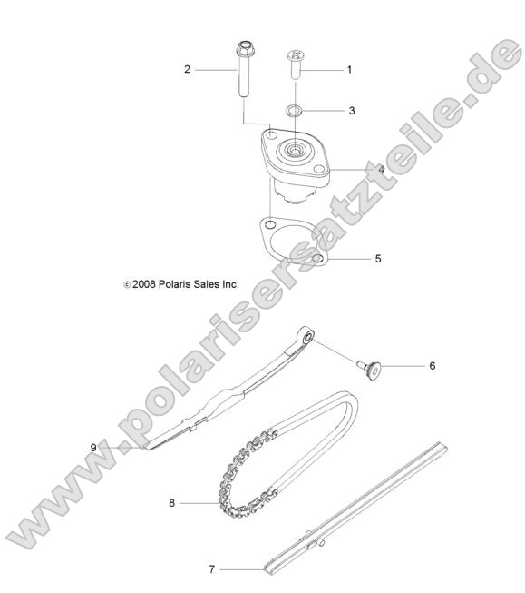 ENGINE, TENSIONER, CAM CHAIN