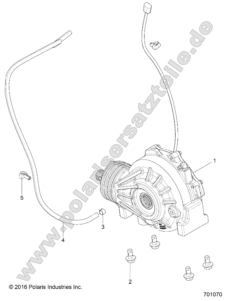 Drive Train, Front Gearcase Mounting