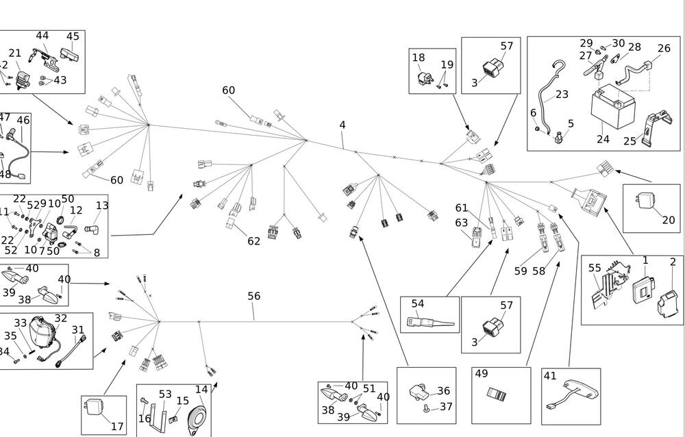 XE300MY24-Kabelbaum Kabelbaum